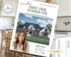 First-Time Home Buyer Handbook | Buyer Packet | Real Estate Marketing | Real Estate Canva Template | Buyer Roadmap | First-Time Home Buyer