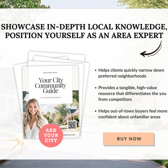 Local Community Guide | Neighborhood Guide | Real Estate Local Guide Template | Real Estate Community Guide | Community City Guide | Canva