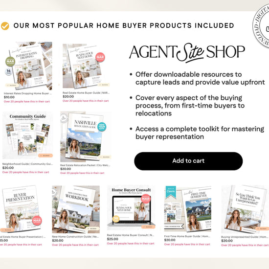 Buyer's Agent Real Estate Bundle | Home Buyer Guides | Benefits of Using a Buyer Agent | NAR Settlement | Digital Download | Buyer's Agent