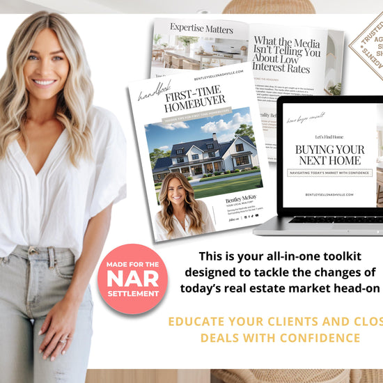 Buyer's Agent Real Estate Bundle | Home Buyer Guides | Benefits of Using a Buyer Agent | NAR Settlement | Digital Download | Buyer's Agent