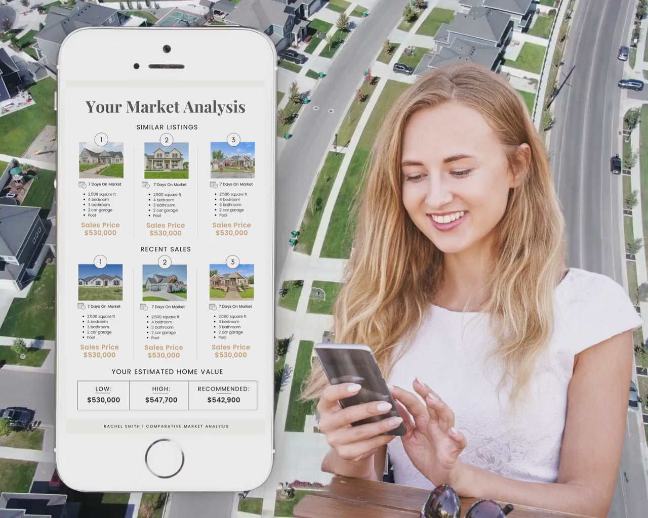 Textable CMA Report | Comparative Market Analysis | Real Estate CMA | CMA Packet | Real Estate Template | Market Analysis | Market Update