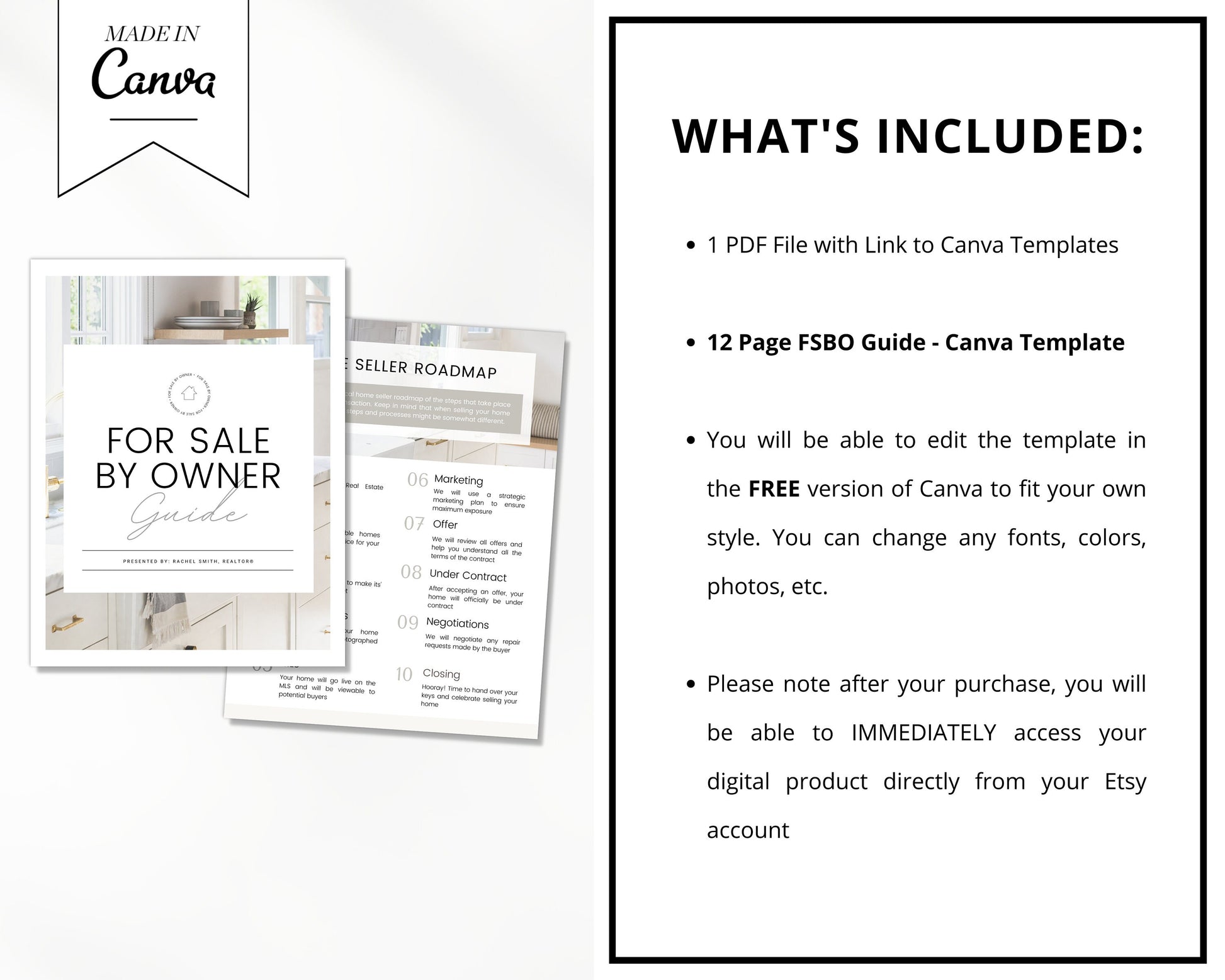 For Sale By Owner Guide | FSBO Guide | Home Seller Guide | Moving Guide | PreListing Guide | Seller Checklist | Listing Presentation | Vol 3