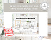 Open House Flyer | Real Estate Open House Flyer Template | Just Listed Flyer | Real Estate Marketing | Editable Canva Template | Postcard