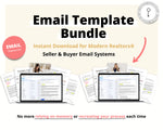 21 Seller & 17 Buyer Email Templates | Real Estate Agents | Buyer Agent System | Email Templates | Real Estate Email System | Buy and Sell