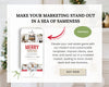 Christmas Digital Textable Card for Real Estate | Textable Christmas Card | Winter Real Estate Marketing | Winter | Real Estate Marketing